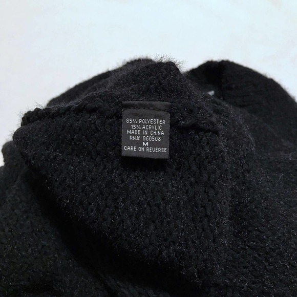 Angie NWT Black Sweater Dress Women Various - Picture 9 of 10